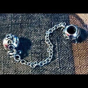 STERLING SILVER SAFETY CHAIN